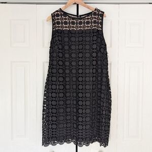 Black Cocktail Dress - Lauren Ralph Lauren Sz 18
